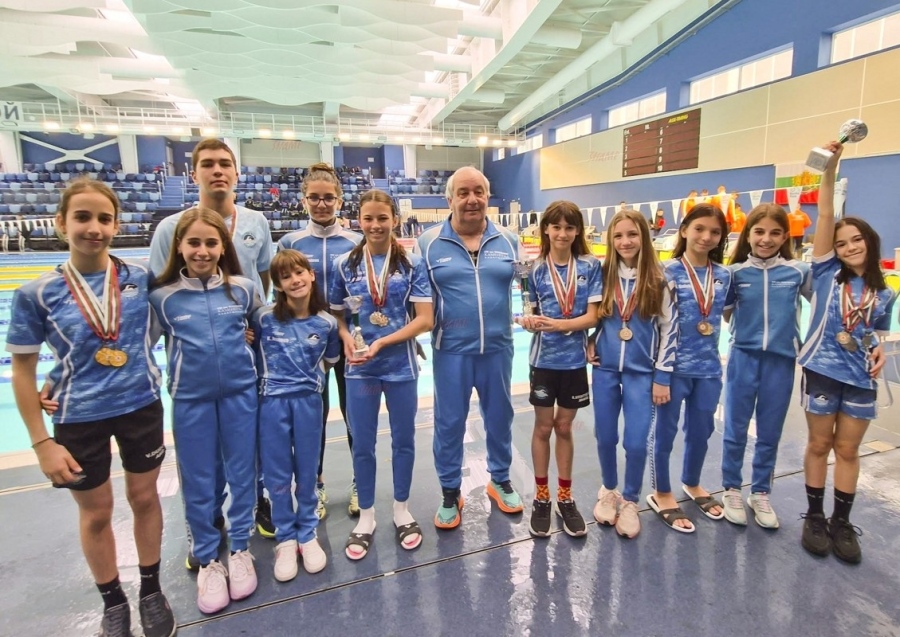 Панагюрското плуване с нови 23 медала и 3 купи от 11-тия Международен турнир “Пловдив“